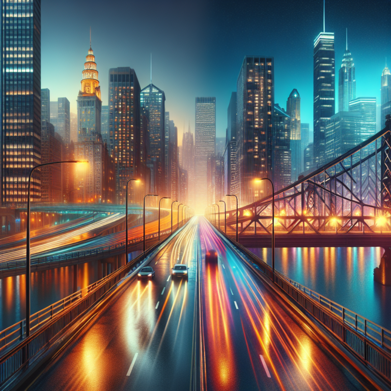 Como Usar o HDR para Melhorar Fotografias Noturnas Urbanas?