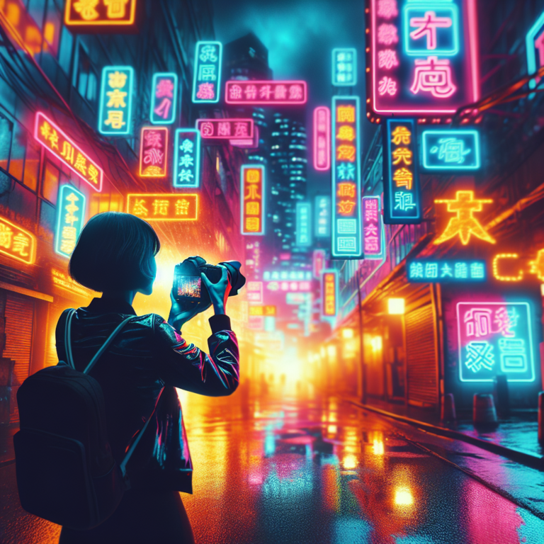 Como Capturar Neon e Letreiros Luminosos com Cores Vibrantes