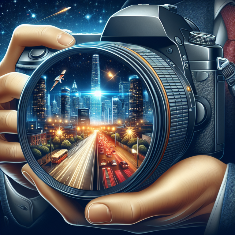 Como Escolher a Melhor Lente para Fotografar Paisagens Urbanas à Noite